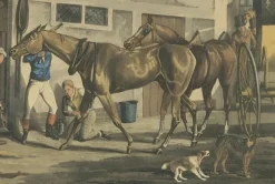 Pamono After Alken, High Mettled Racer: The Post Horse, 19th Century, Print><noscript><img width=