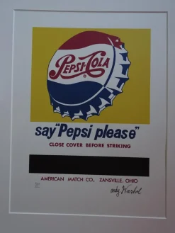 Pamono After Andy Warhol, Pepsi, Lithograph><noscript><img width=