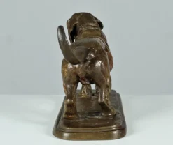 Pamono After Antoine-Louis Barye, Dachshund, 1800s, Bronze><noscript><img width=