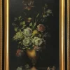 Pamono After Bosschaert, Flowers Still Life, 2008, Oil on Canvas, Framed> Old Masters