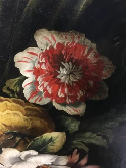 Pamono After Bosschaert, Flowers Still Life, 2008, Oil on Canvas, Framed><noscript><img width=