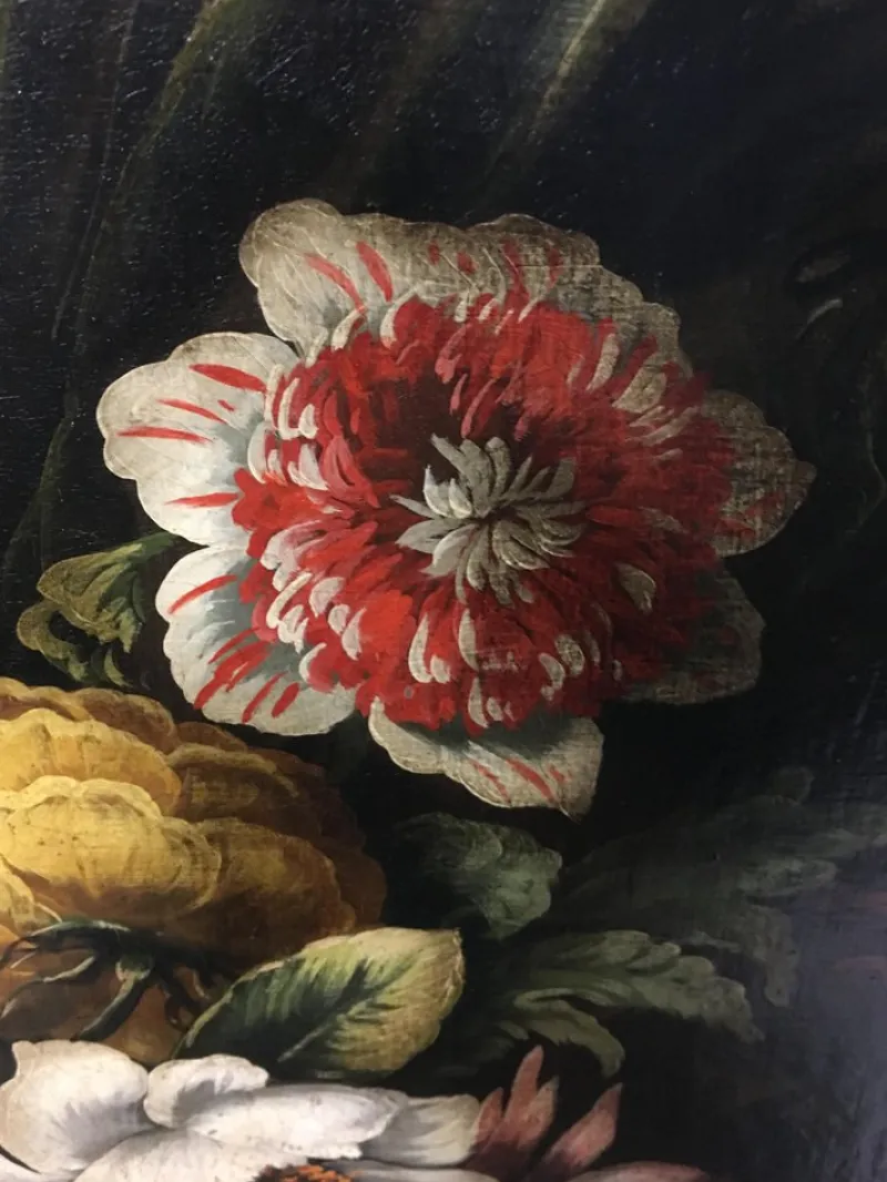 Pamono After Bosschaert, Flowers Still Life, 2008, Oil on Canvas, Framed> Old Masters