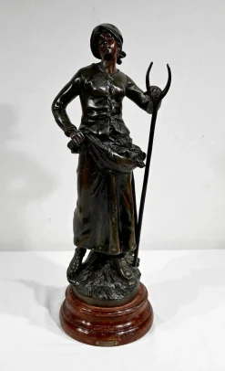 Hot Pamono After F. Moreau, Fin de Journée, Regula, Early 1900s