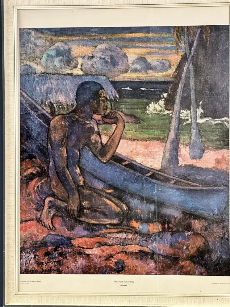 New Pamono After Gauguin, The Poor Fisherman, 1900s, Print