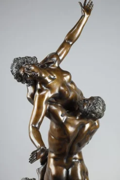 Pamono After Giambologna, Abduction of the Sabine Women, 19th Century, Large Bronze Sculpture><noscript><img width=