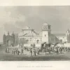 Pamono After Gustave Janet, Cathedral of San Salvador, Central America, 1867, Engraving> Contemporary|Prints & Multiples
