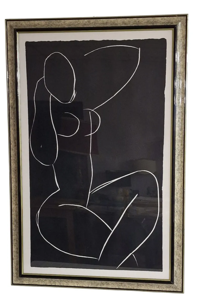 Pamono After Henri Matisse, Seated Nude, 1980s, Lithograph> Prints & Multiples