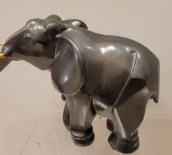 Pamono After Irénée Rochard, Art Deco Elephant, 1920s, Babbitt><noscript><img width=