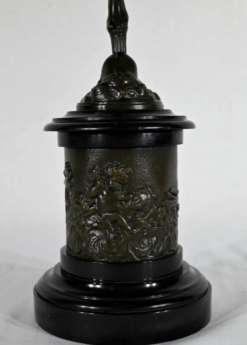 New Pamono After J. De Bologne, Mercure Volant, Late 1800s, Bronze