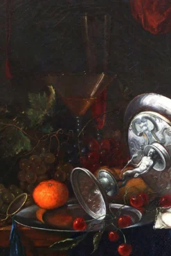 Online Pamono After Jan Davidsz De Heem, Dutch School Still Life, Late 18th Century, Painting, Framed