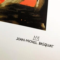 Online Pamono After Jean-Michel Basquiat, Composition, Limited Edition Lithograph, 1980s