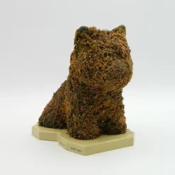 Pamono After Jeff Koons, Puppy Sculpture from Guggenheim Museum Bilbao, 1998, Plastic with Dried Flowers> Sculpture