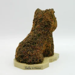 Pamono After Jeff Koons, Puppy Sculpture from Guggenheim Museum Bilbao, 1998, Plastic with Dried Flowers><noscript><img width=