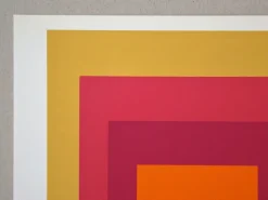 New Pamono After Josef Albers, Homage to the Square: La Tehuana, 1977, Silkscreen Print