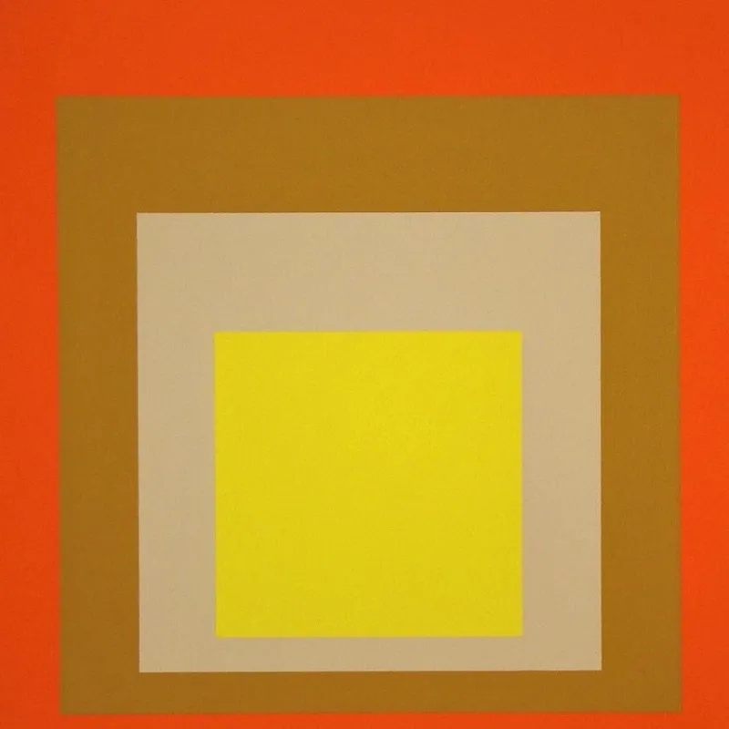 Pamono After Josef Albers, Homage to the Square: Yes Sir, 1977, Silkscreen> Prints & Multiples