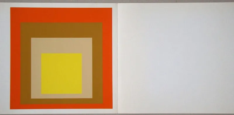 Pamono After Josef Albers, Homage to the Square: Yes Sir, 1977, Silkscreen> Prints & Multiples