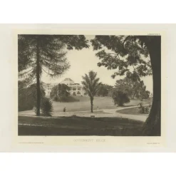 Pamono After Kleingrothe, Government House in Colonial Singapore, 1907, Photographic Heliograph> Photography