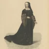 Pamono After Louis Marie Lanté, Louise of Savoy, Regent of France, Handcoloured Engraving, 1900> Prints & Multiples