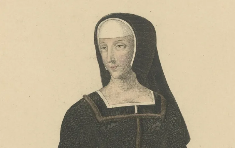 Pamono After Louis Marie Lanté, Louise of Savoy, Regent of France, Handcoloured Engraving, 1900> Prints & Multiples