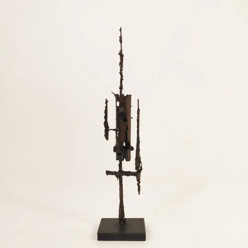 Pamono After Marcello Fantoni, Abstract Sculpture, 1950s, Copper