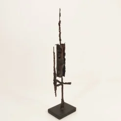Pamono After Marcello Fantoni, Abstract Sculpture, 1950s, Copper