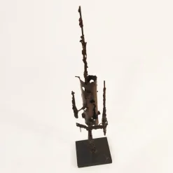 Pamono After Marcello Fantoni, Abstract Sculpture, 1950s, Copper