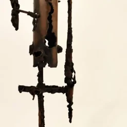 Pamono After Marcello Fantoni, Abstract Sculpture, 1950s, Copper