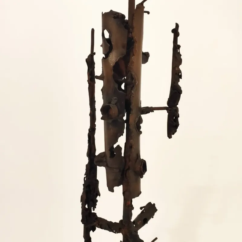 Pamono After Marcello Fantoni, Abstract Sculpture, 1950s, Copper