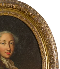 Outlet Pamono After Maria Giovanna Battista Clementi, Portrait, 1740, Oil on Canvas, Framed