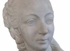 Sale Pamono After Pajou, Bust of Madame Du Barry, 19th Century, Marble