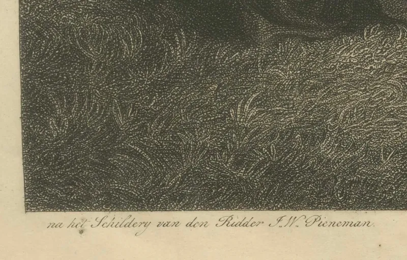 Pamono After Pieneman, Allegory: King Willem I of the Netherlands, 1815, Engraving> Contemporary|Prints & Multiples