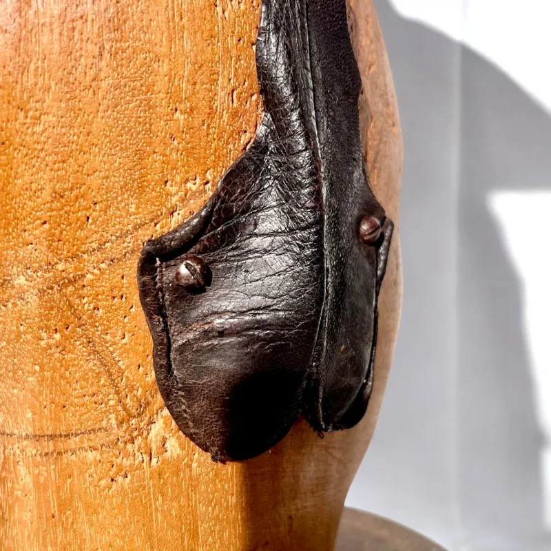 Pamono After Raoul Hausmann, Mechanical Head, 1970s, Wood> Minimalist|Abstraction