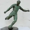 Pamono After Raymond Tschudin, Footballer, 1930s, Metal