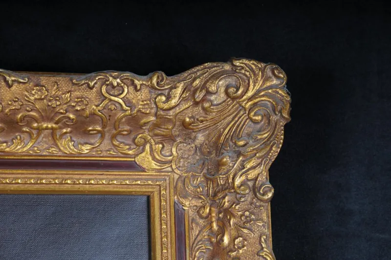 Hot Pamono After Rembrandt van Rijn, The Man in the Gold Helmet, Oil Painting, Framed