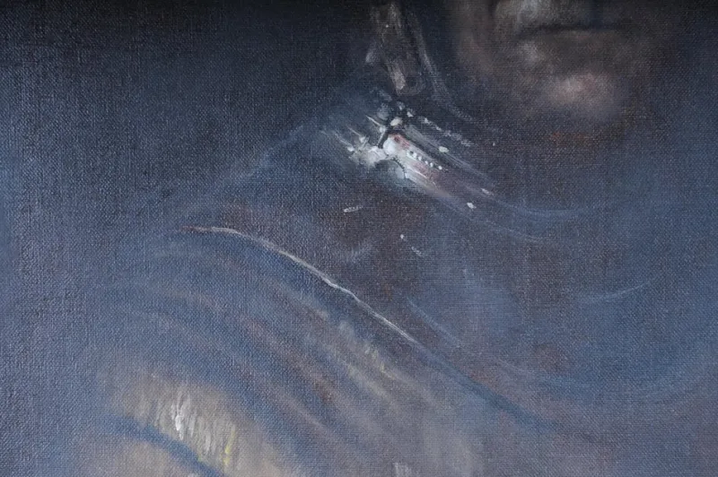 Hot Pamono After Rembrandt van Rijn, The Man in the Gold Helmet, Oil Painting, Framed