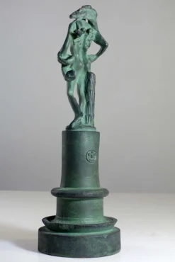 Pamono After Salvador Dalì, Birdman Surrealist Sculpture, 2004, Bronze> Surrealist