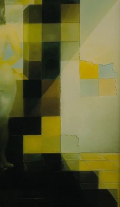 Pamono After Salvador Dali, Lincoln / Gala Anamorphosis Portrait><noscript><img width=