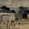 Pamono After Utagawa Hiroshige, Kyoka-Tokaido, Original Woodcut, 1925> Old Masters