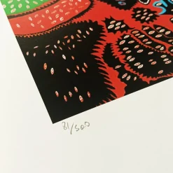 Hot Pamono After Yayoi Kusama, Composition, 1990s, Limited Edition Lithograph
