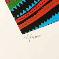 New Pamono After Yayoi Kusama, Composition, 1990s, Limited Edition Lithograph