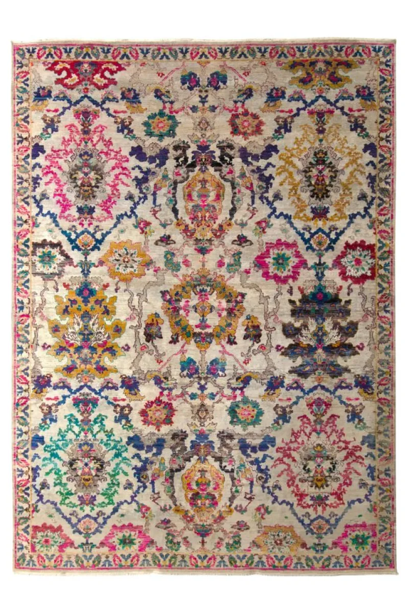 Best Pamono Agra Floral Rug from R&K Principal Jahanshah Nazmiyal