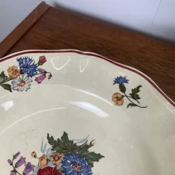 Hot Pamono Agreste Soup Plates from Sarreguemines, 1920s/1950s, Set of 4