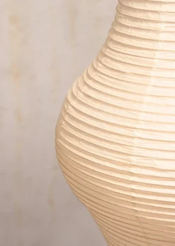 New Pamono Akari Model 14a Light Sculpture in Washi Paper and Bamboo by Isamu Noguchi
