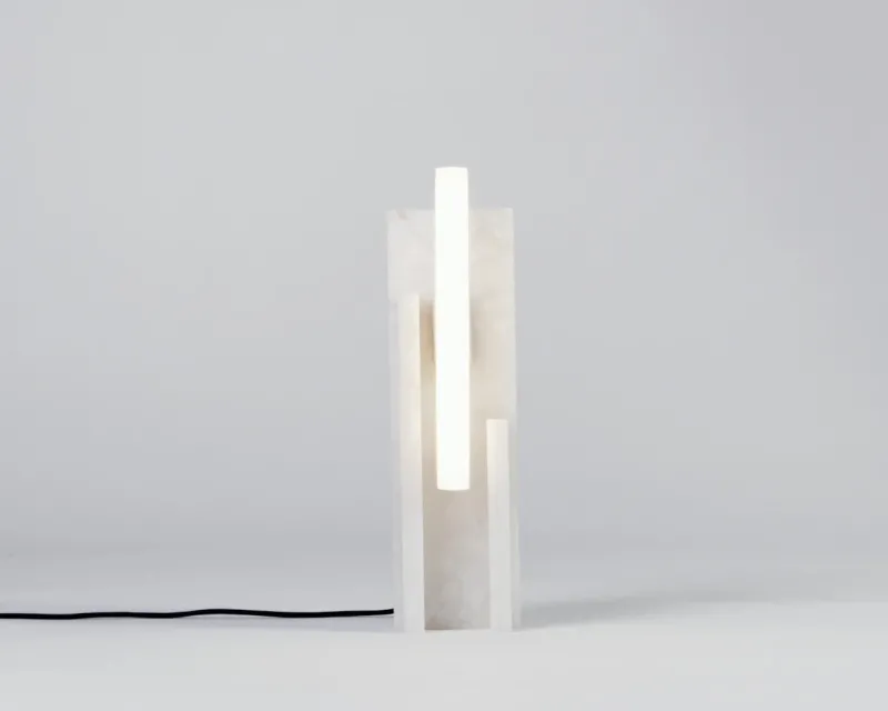 Sale Pamono Alabaster Small Lamp by Owl