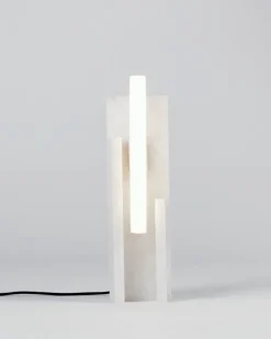 Sale Pamono Alabaster Small Lamp by Owl