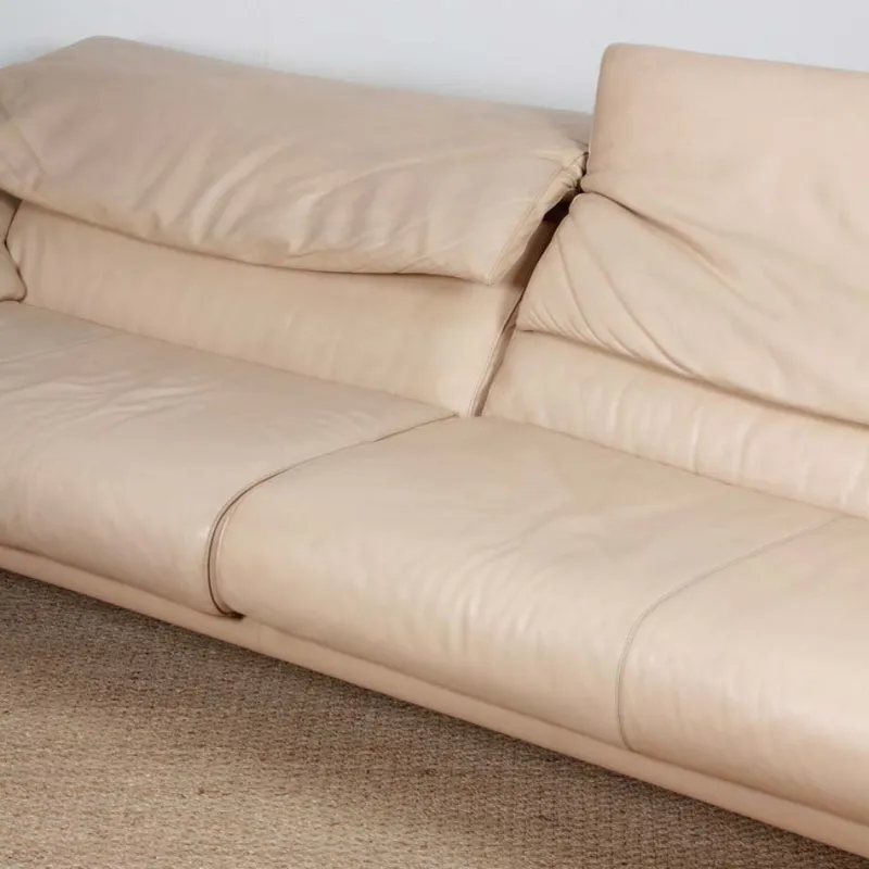 Pamono Alanda Leather Sofa by Paolo Piva for B&B Italia, 1980> Couches & Sofas