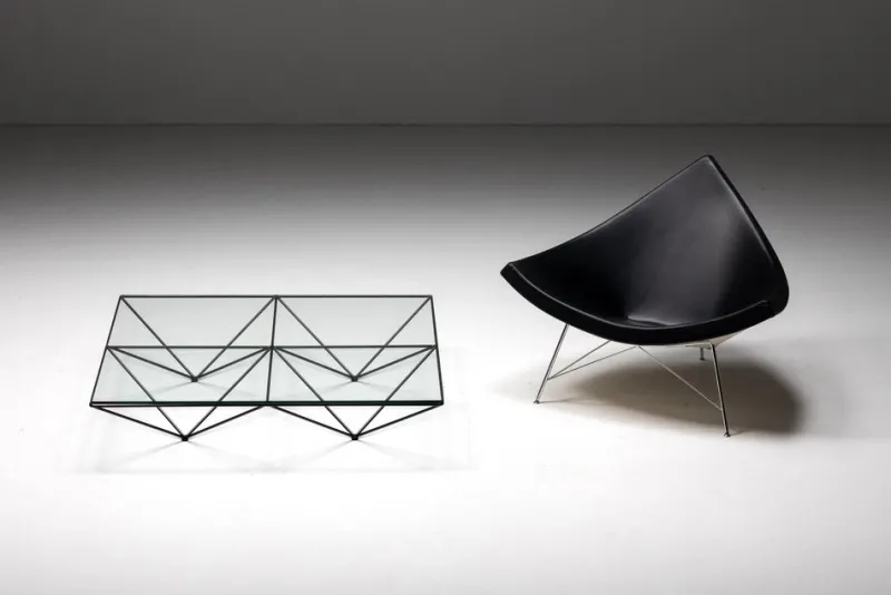 Pamono Alanda Square Coffee Table by Paolo Piva for B&b Italia, 1980s> Coffee & Side Tables