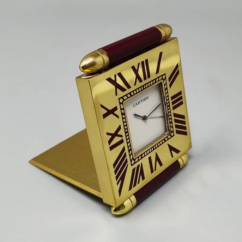 Online Pamono Alarm Clock Pendulette from Cartier, Swiss, 1990s
