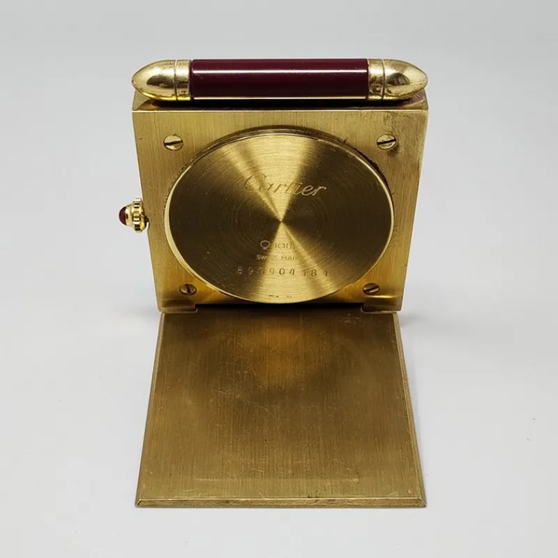Online Pamono Alarm Clock Pendulette from Cartier, Swiss, 1990s