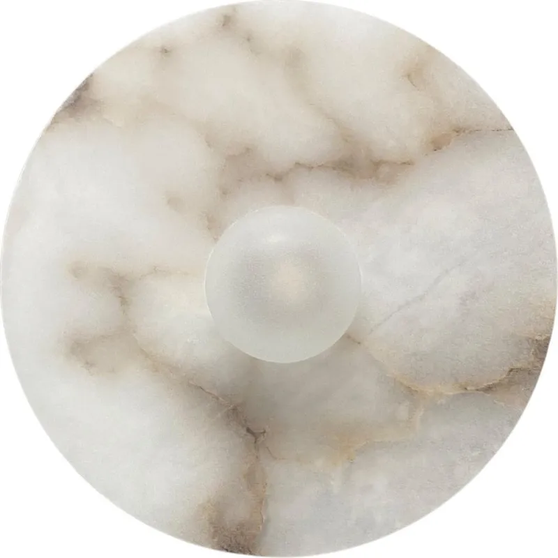Clearance Pamono Alba Simple Wall Alabaster Light by Contain